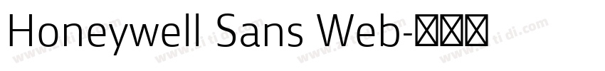 Honeywell Sans Web字体转换